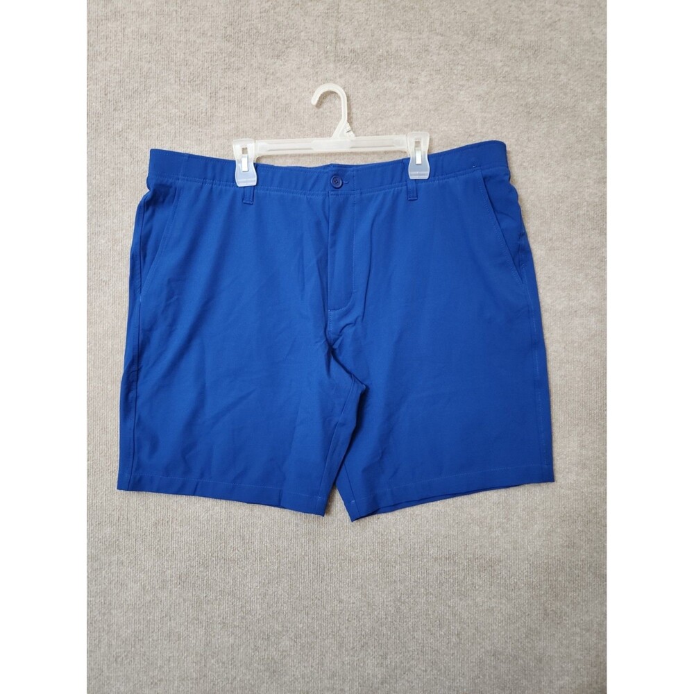 Under Armour UA Drive Golf Shorts Mens 44 Royal Blue Lightweight Stretch NEW